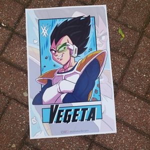Dragonballz Vegeta Poster